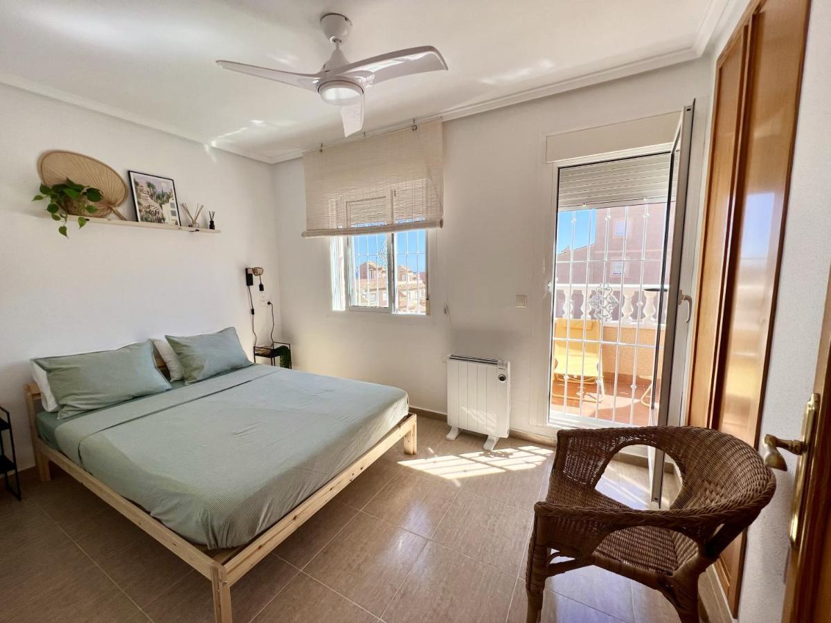 Casa Canarias En Alicante, Playa Y Piscina Gran Alacant Bagian luar foto