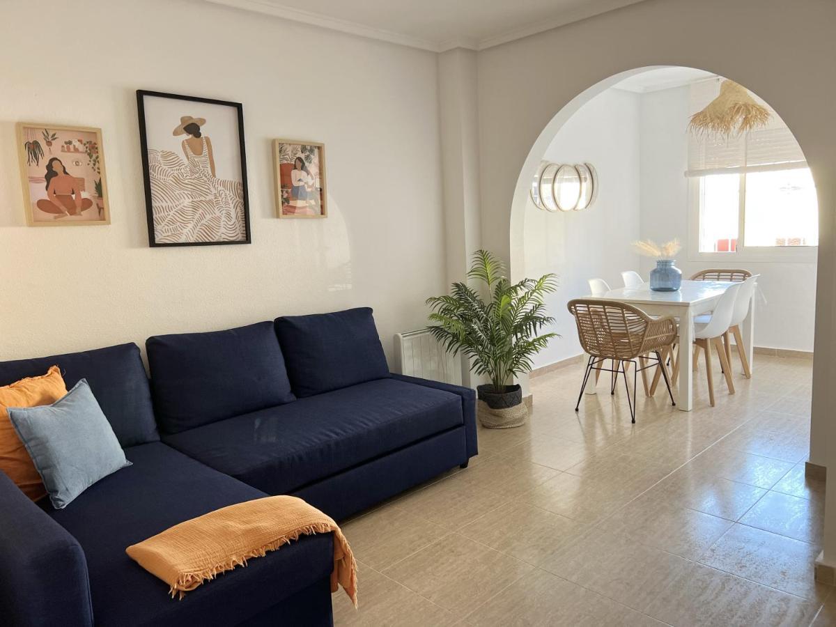 Casa Canarias En Alicante, Playa Y Piscina Gran Alacant Bagian luar foto